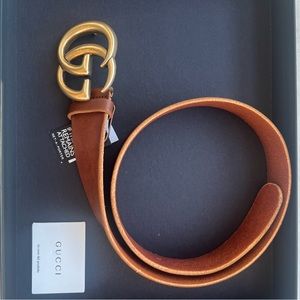 Genuine Gucci belt. Never worn. Purchased from NET-A-PORTER. Size 70 (like xs).